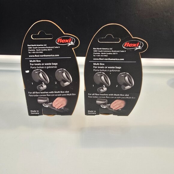 2 Pack Flexi® Multi Box Stores Treats or Waste Bags Made in Germany - Picture 2 of 6